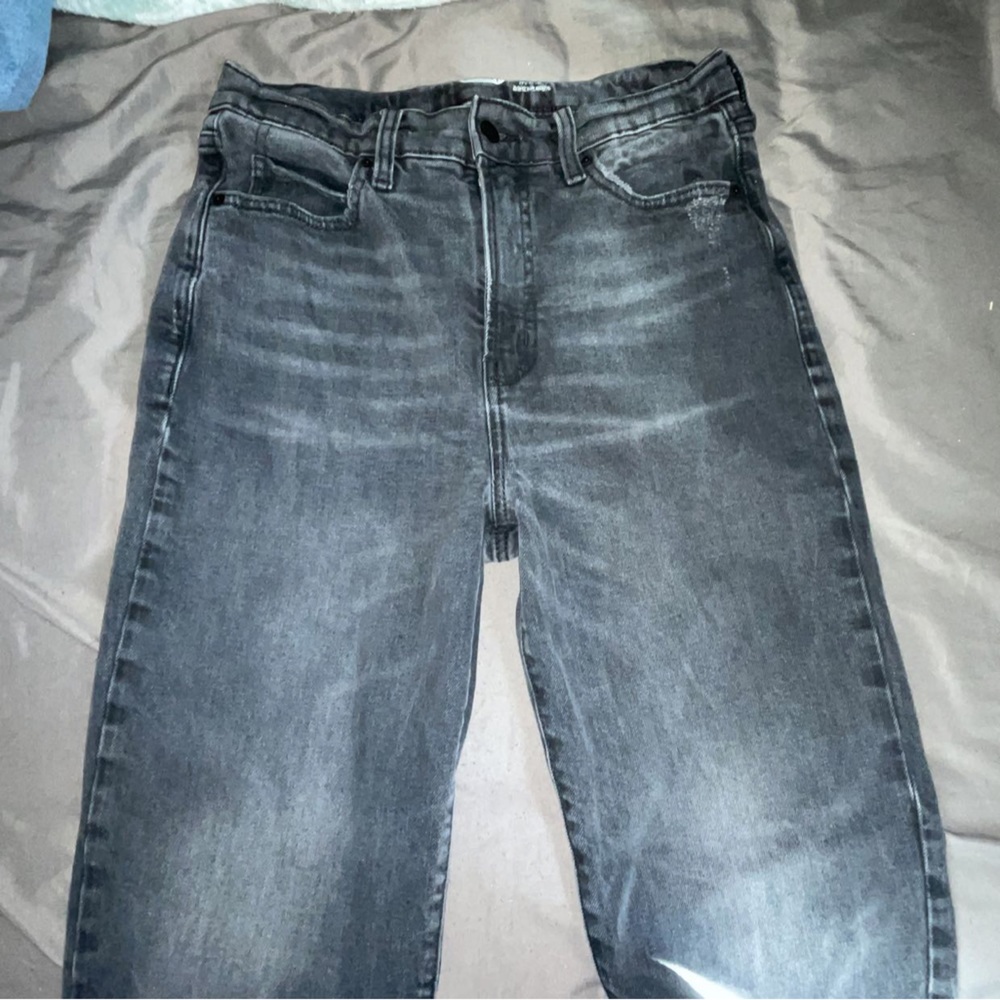 Old navy high rise straight leg black jeans